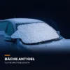 Bâche de pare-brise antigel — protection hiver et soleil