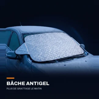 Bâche de pare-brise antigel — protection hiver et soleil