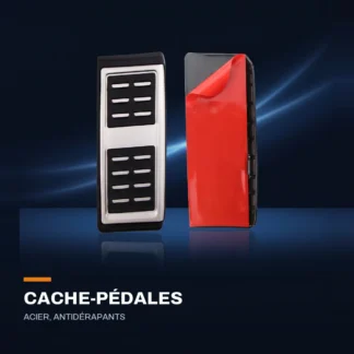 Cache-pédales en acier — antidérapants, universels