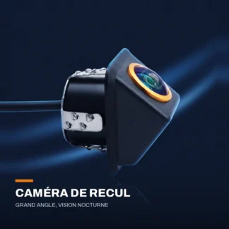 Caméra de recul universelle — grand angle, vision nocturne