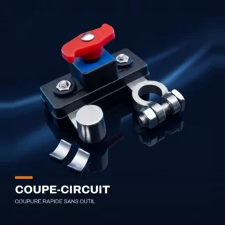 Coupe-circuit de batterie — coupure rapide sans outil