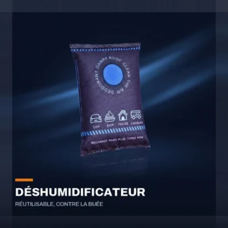 Sachet déshumidificateur réutilisable — contre la buée