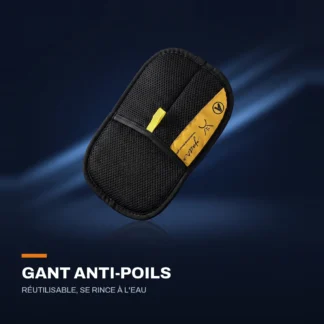 Gant anti-poils réutilisable — sellerie, tapis et textiles