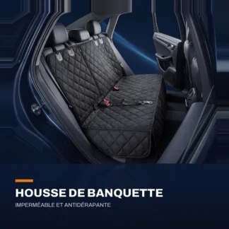 Housse de banquette pour chien — imperméable, antidérapante