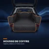 Housse de coffre pour chien — rabats latéraux, renforcée
