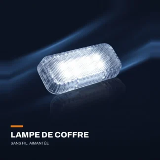 Lampe de coffre à LED sans fil — aimantée, tactile
