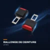 Rallonge de ceinture de sécurité — lot de 2