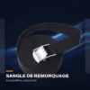 Sangle de remorquage à boucle métal — jusqu&rsquo;à 5 mètres