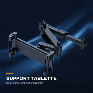 Support tablette pour appuie-tête — bras articulé, 5 à 12,9 pouces